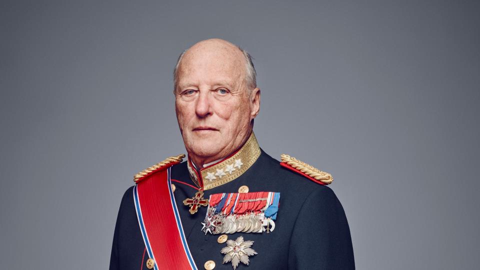 Lenke til artikkel: Kong Harald V er død