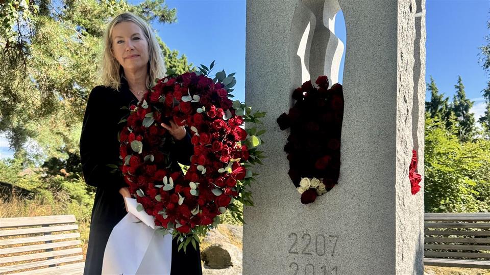 Lenke til artikkel: Verdig markering av 22. juli på Nesodden