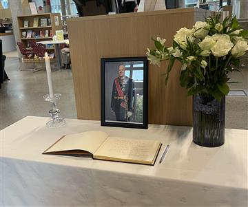 Lenke til artikkel: Nesodden minnes Kong Harald