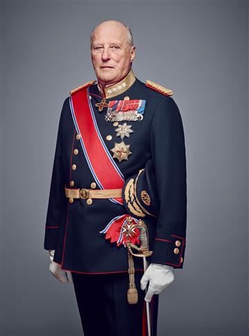 Lenke til artikkel: Kong Harald V er død