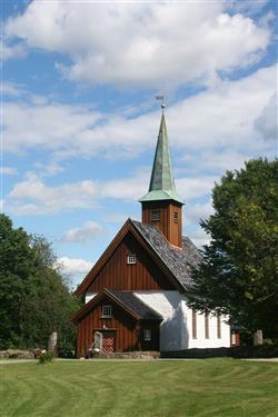 Nesodden kirke. Foto: Marianne Rand-Hendriksen - Klikk for stort bilde