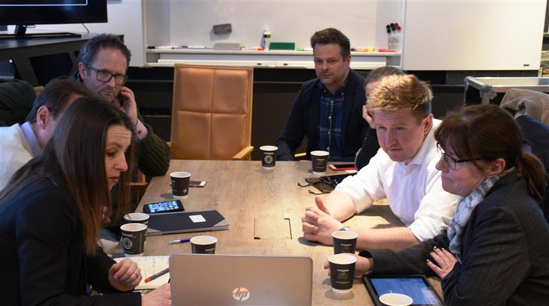 Fagerstrand befaring - Klikk for stort bilde