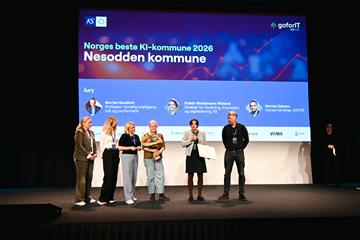 Lenke til artikkel: Nesodden er kåret til Norges beste KI-kommune 2026