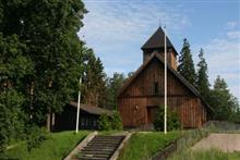 Skoklefall kirke. Foto: Marianne Rand-Hendriksen - Klikk for stort bilde